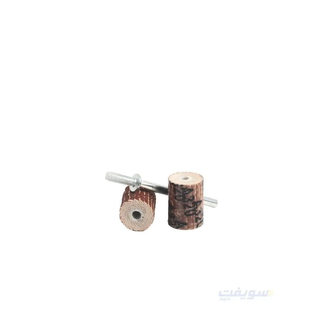 طقم 10 فرش صنفرة دائرية أكس – ماركة 123 | 10 × 15 × 3 مم – خشانات 220/320/400