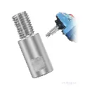 Aluminum Extension for Polishing/Sanding Machine Shaft – 5/8" Size – 6.5 cm Length