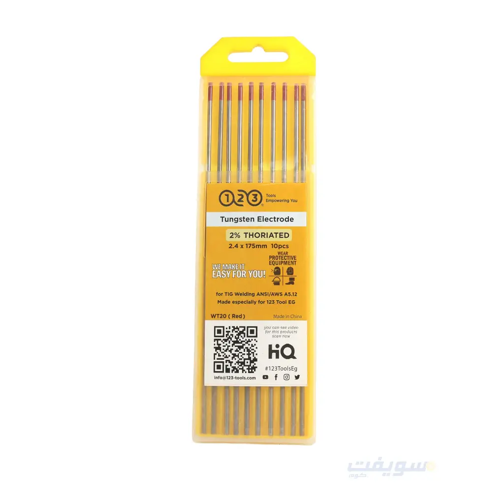 WT20 Tungsten Welding Electrode – Size 2.4 × 175 mm | For Company 123