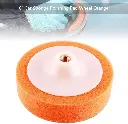 6-Inch Polishing Foam Pad with Nut – Brand 123 | Professional Shine for Cars and Delicate Surfaces