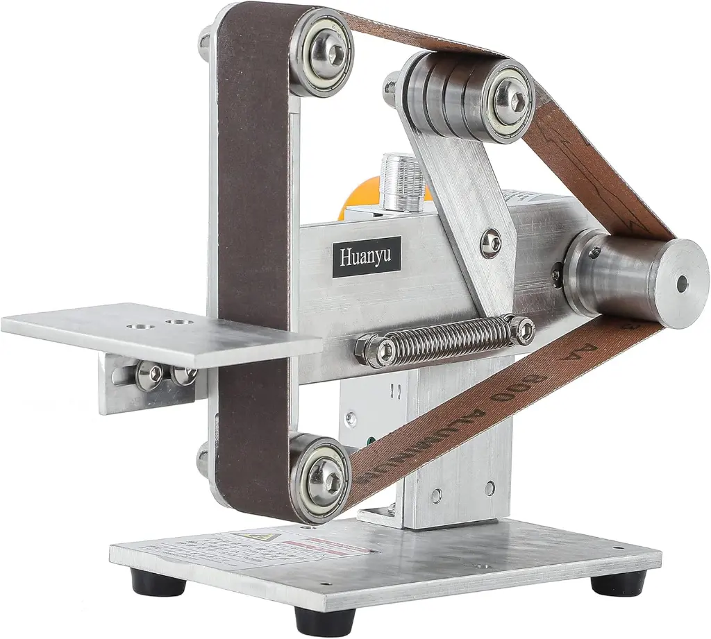 Huanyu Mini Belt Sander – 360W Power with 9 Versatile Belts