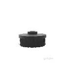 فرشة تنظيف بلاستيك 4 بوصة – شعيرات سوداء قوية – للتركيب على الصاروخ مباشرة من CONVEX