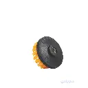  فرشة تنظيف بلاستيك 4 بوصة – شعيرات صفراء متوسطة – للتركيب على الصاروخ من CONVEX