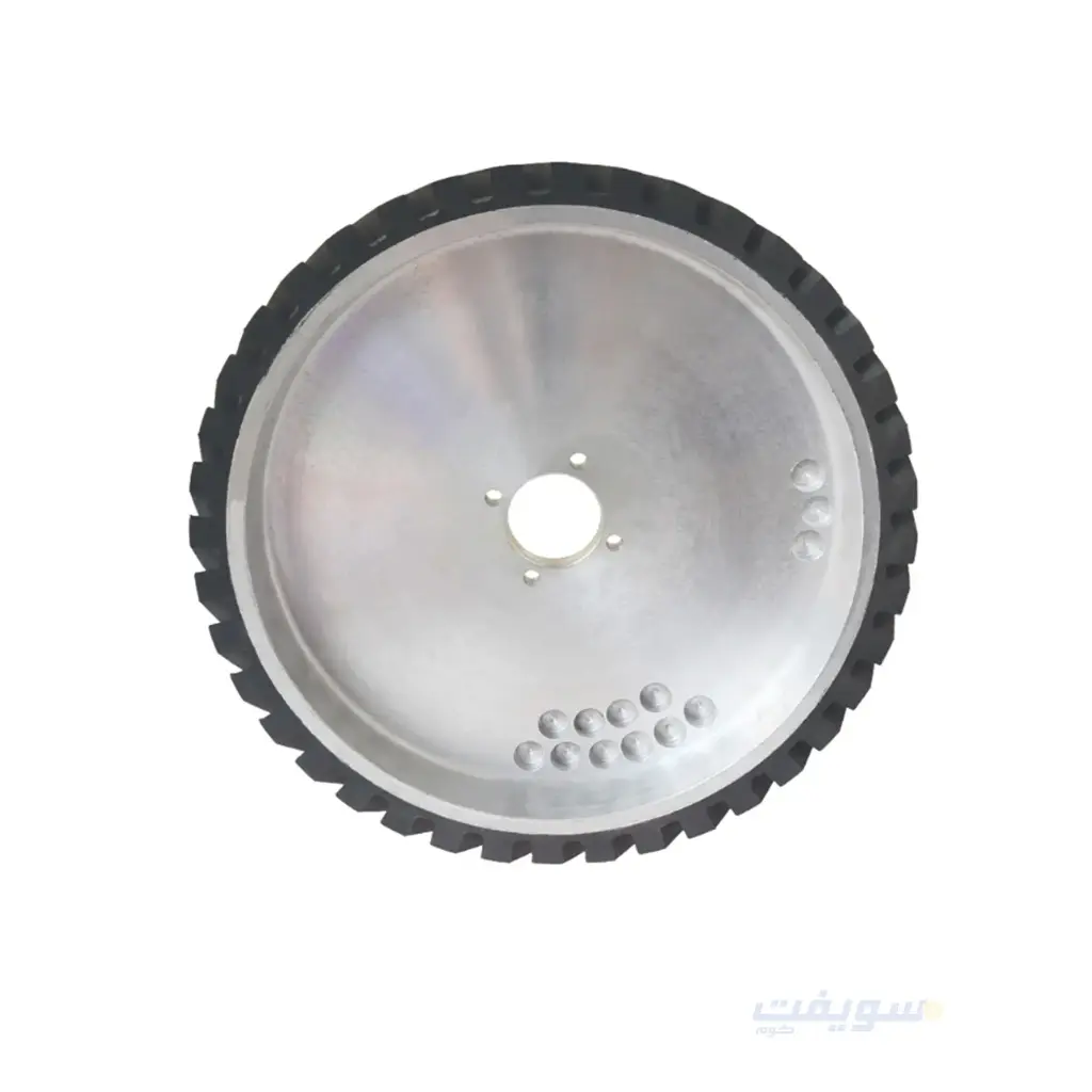 Rubber Sanding Base 16 Inch (360 mm) – Convex Slotted Design