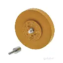 Rubber Eraser Wheel from TCP Global – with Mounting Adapter (Multiple Models)