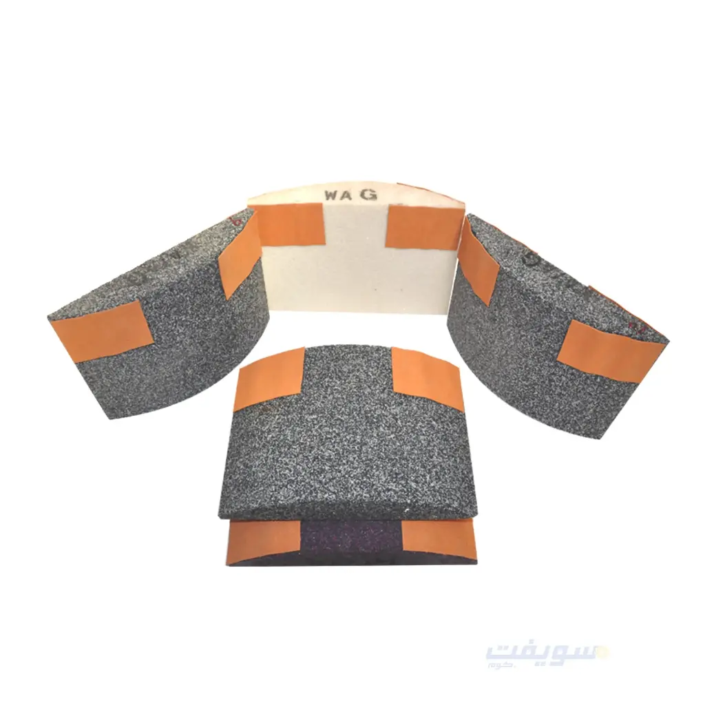 Curved Segment Grinding Stone – Size 286x205x57 – Code WA 6.48 A 