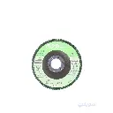 "123" Green Flap Disc – Stainless Steel – 4.5 Inch Diameter – Zirconia