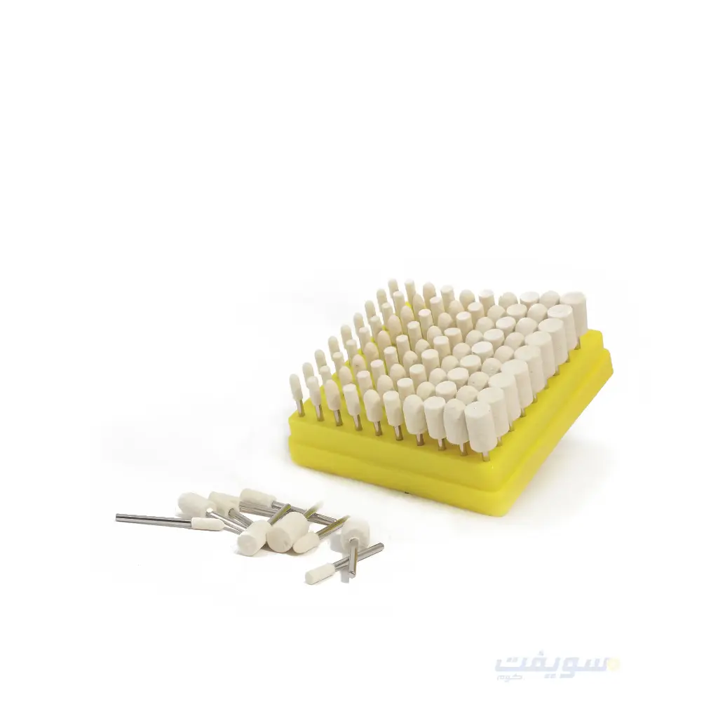 Precision Polishing Felt Set (100 Pieces) – 3 mm Shank – Multi-Use 