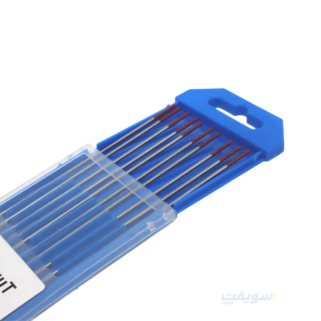 WT20 Tungsten Argon Welding Electrodes Red – 1.6 mm – Pack of 10