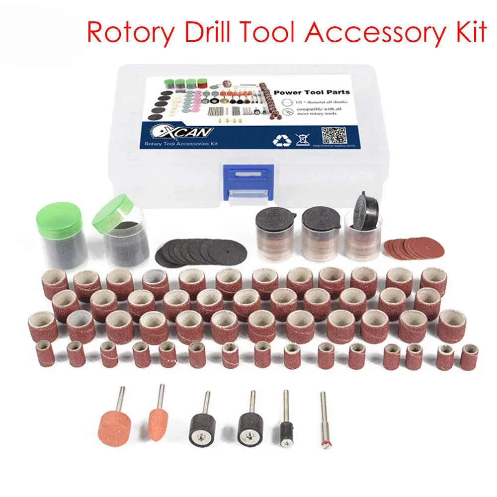 MASO Multi-Purpose Accessories Kit – 260 Pieces for Sanding, Polishing, and Engraving