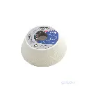 White 6-inch Cup Stone from Novo – Professional industrial grinding for alloys and hard metals