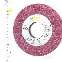 Straight Grinding Wheel 10×1×3 Red/Pink from Novo – Professional Grinding Power with Aluminum Oxide