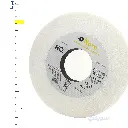 Straight white grinding stone 10×1×3 – Precise and professional finish with White Aluminum Oxide