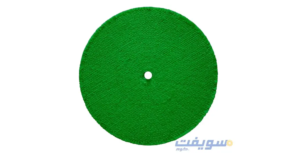 Green Turkish Sisal Buffing Wheel for Stainless Steel – 16 mm