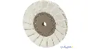 Turkish White Cotton Polishing Wheel – 400×45 mm