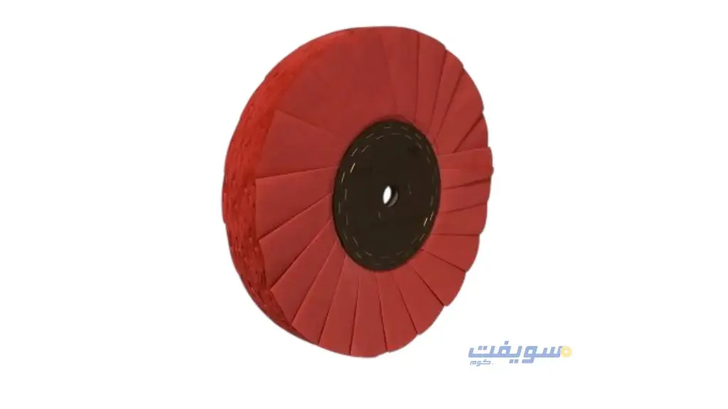 فرشة قماش قطن أحمر معالج – 400×45 مم 