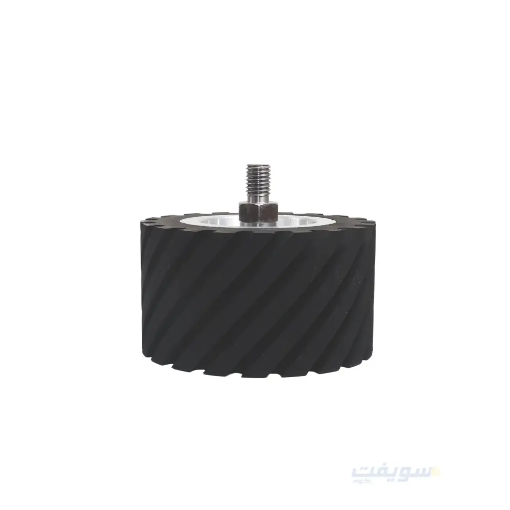 Rubber Drum Wheel 125×70 mm with Bearing Bushing from EBIC
