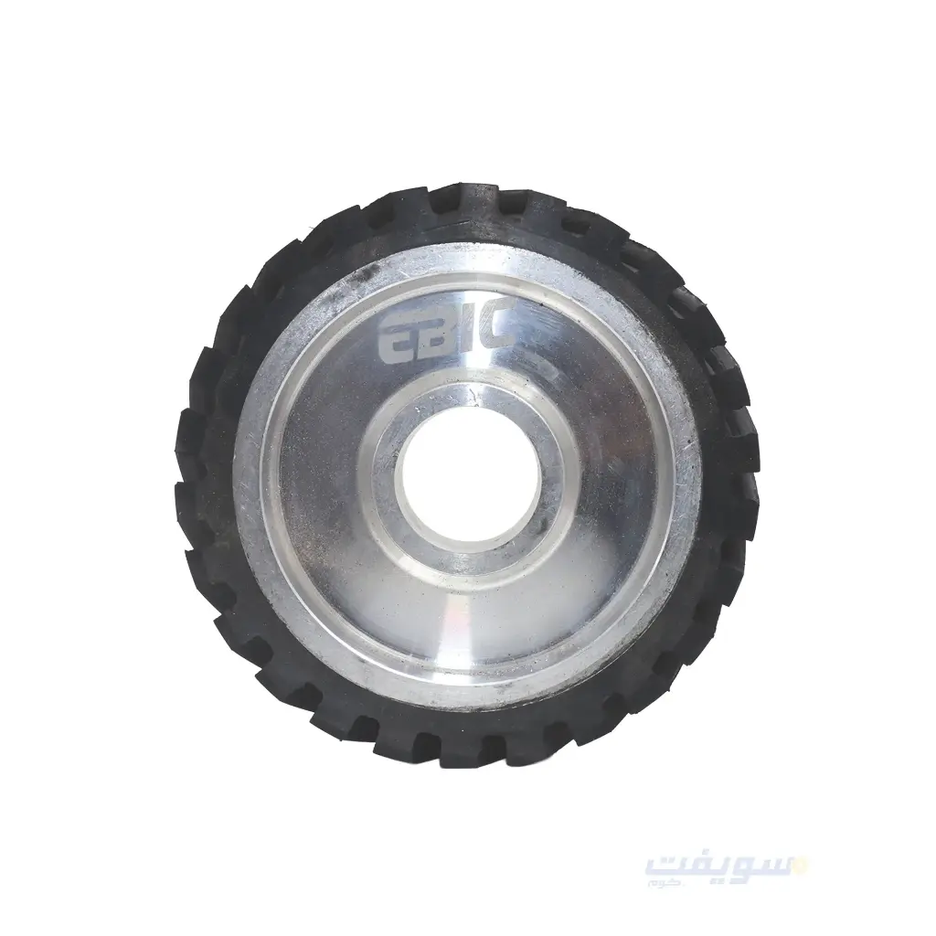 Toothed Rubber Wheel 200×60 mm – For Belt and Polishing Machines from Epic
