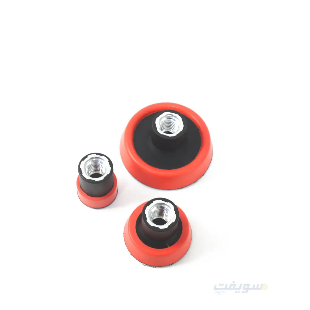 Red Hook & Loop Sanding Pad Set – 1, 2, 3 Inch | 3 Pieces for Tight Spaces from CONVEX