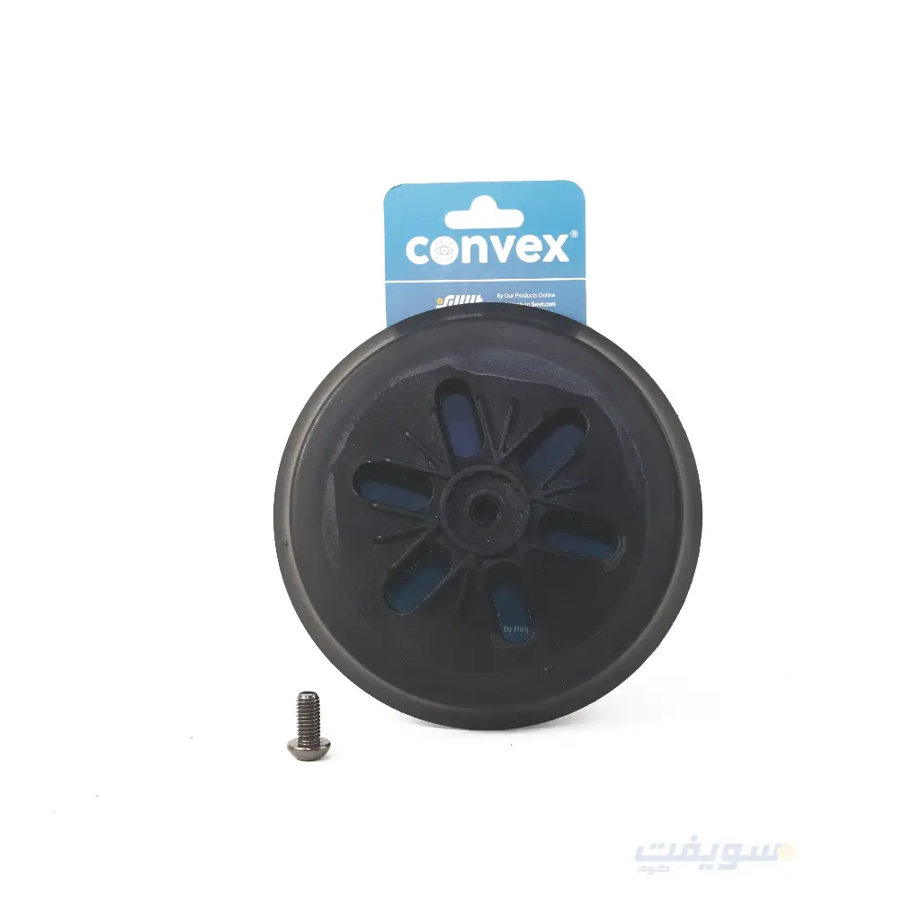 6-Inch Air Sander Backing Pad – 6 Holes with Screw from CONVEX