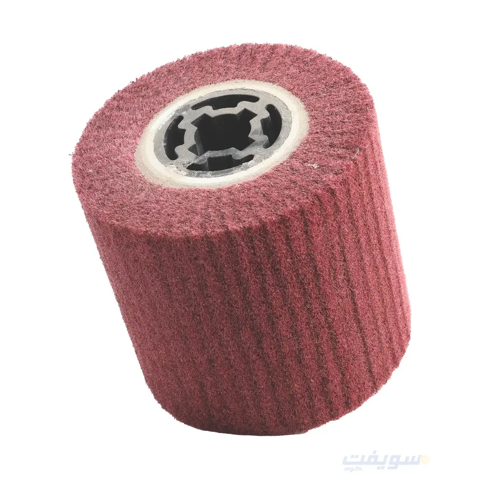 Red Coarse Felt Drum – Superior Finishing and Silky Texture for Metal Surfaces from 123