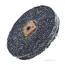  فرشة تلميع جينز 12 بوصة – ماركة 123 | أداء صناعي قوي للتشطيب النهائي على المعادن
