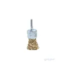 فرشة سلك دقن حديد 32 مم – ماركة 123 | مطلية بالنحاس – مثالية للشنيور وأعمال DIY 