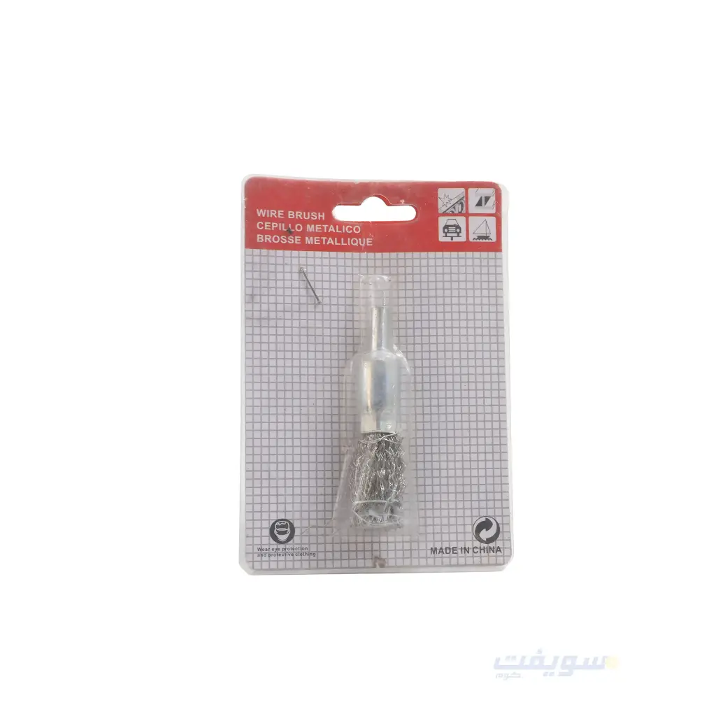 Stainless Steel End Wire Brush 16 mm x 6 mm – From Convex