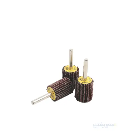  صنفرة دائرية أكس ماركة 123 | قطر 25 مم ×30×6 مم – خشانات 40/60/80/100