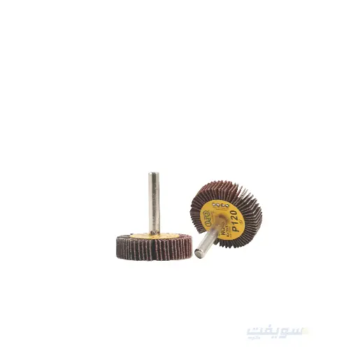  فرشة صنفرة دائرية أكس  – ماركة 123 | 40×10×6 مم – خشانات 120/220/320/400