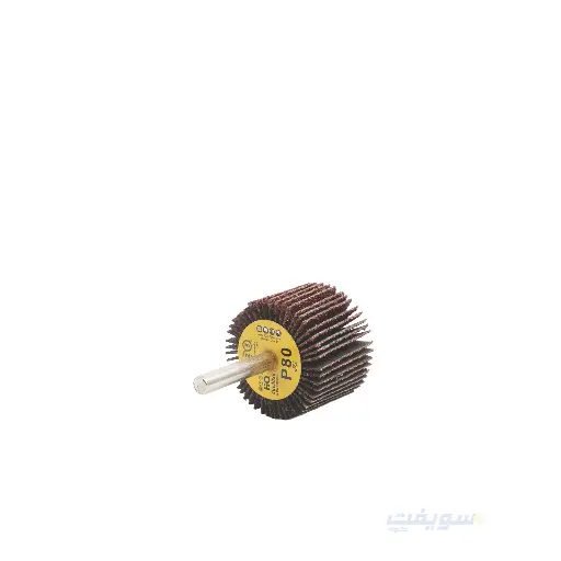 صنفرة دائرية أكس ماركة 123 | قطر 40×30×6 مم – خشانات 60/80