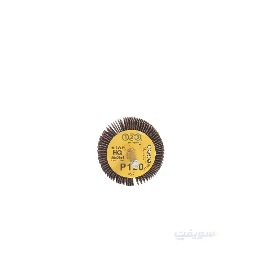 صنفرة دائرية أكس ماركة 123 | قطر 50×20×6مم – خشانات 120/220/320