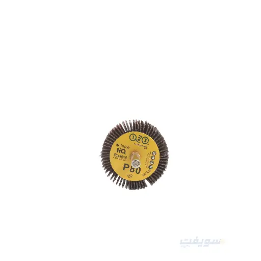 صنفرة دائرية أكس ماركة 123 | قطر 50×40× 6 مم – خشانات 40/60/80