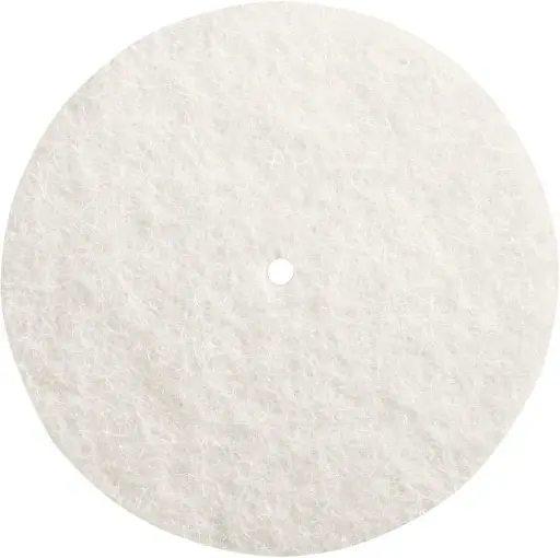 [0004342]  عجلة تلميع لباد من DREMEL – قطر 26 مم – نعومة 120# – 3 قطع