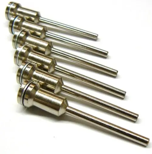 6-Piece Cutting Disc Holder Set (Mandrel) 1/8 Inch Shank for Rotary Tools – High-Quality HSS