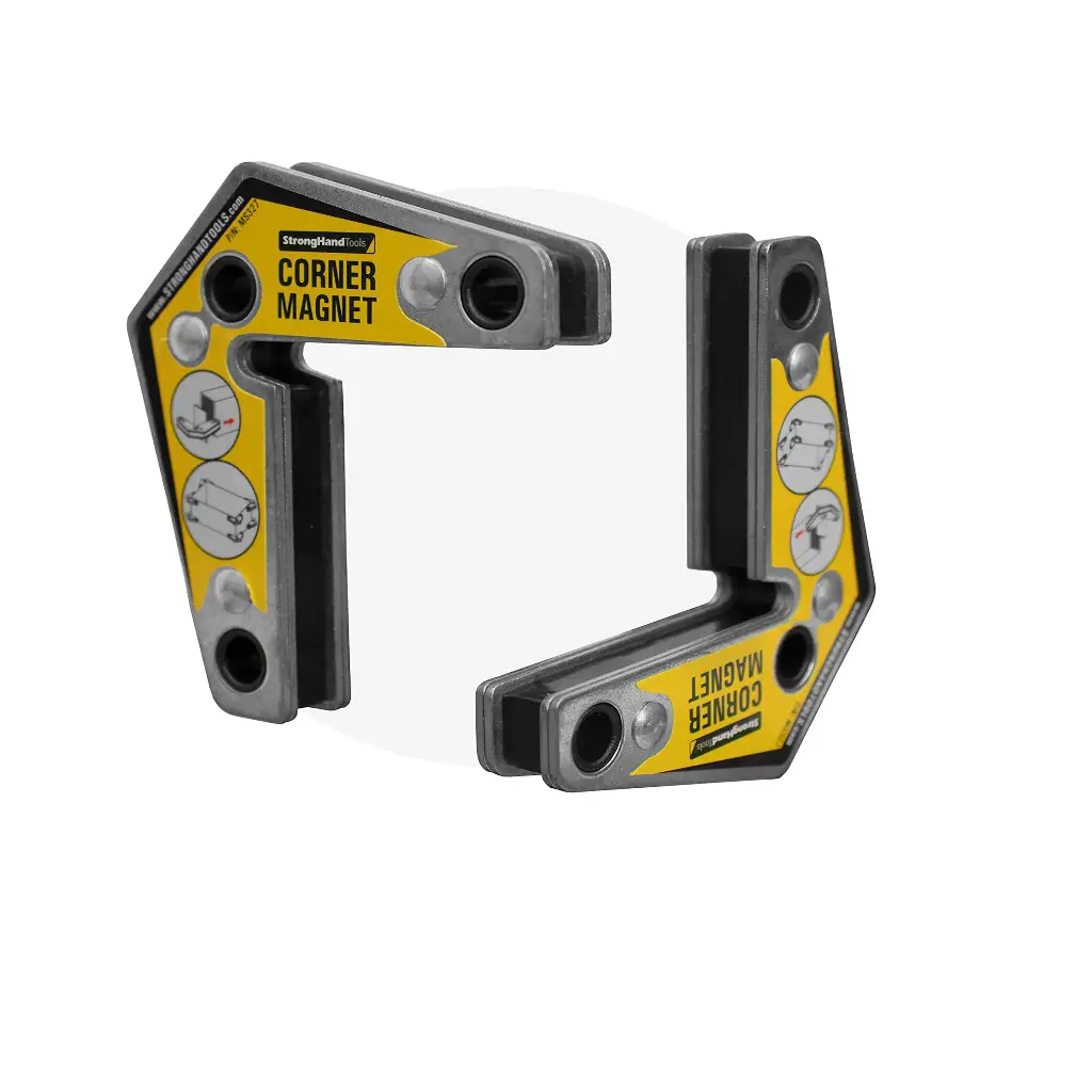 Strong Hand Tools Magnetic Angle Square Set – For Precise and Easy Angle Positioning