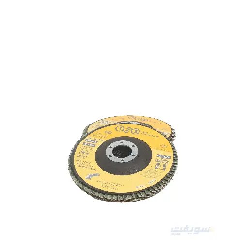 [0004824] مروحية صنفرة "123" – الأحمر/الحديد – 5 بوصة – خشونة 120 – لتنعيم الستانلس ستيل والمعادن