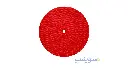 قرص سيزال أحمر لتلميع المعادن – سمك 16 مم  Jeweller’s Rouge Flap Disc – 