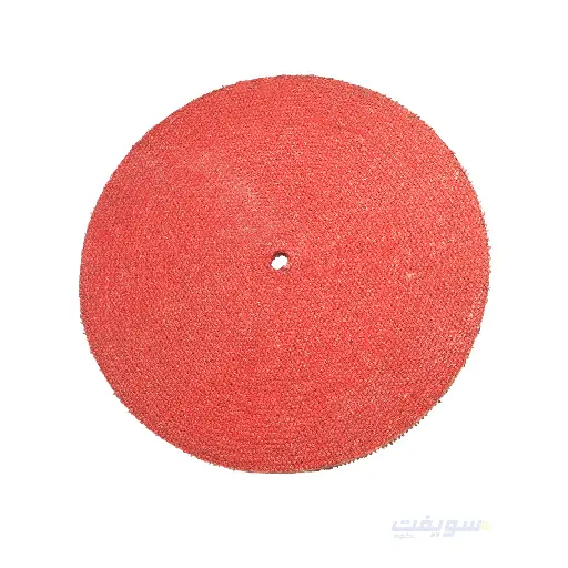 [010368] قرص سيزال أحمر تركى لتلميع المعادن – سمك 16 مم  