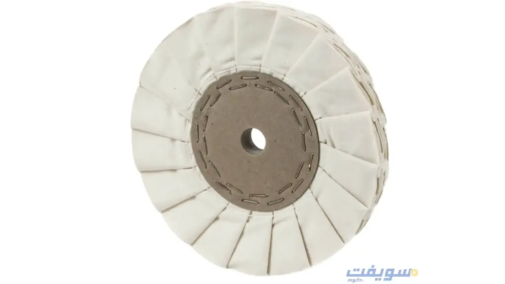 Turkish White Cotton Polishing Wheel – 400×45 mm