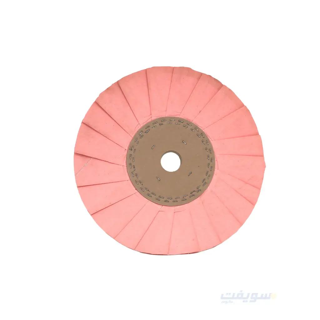 Turkish Treated Pink Cotton Polishing Wheel – 400×45 mm