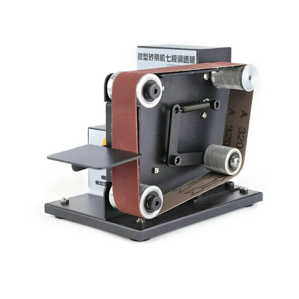 DENESTUS Mini Electric Belt Sander – Multi-Purpose and Adjustable Speed